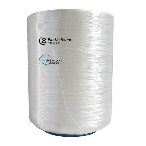 High Quality 500D Low Shrink Recycled Polyester Filament Yarn For industrial IDY With GRS Certification (1600254202528)