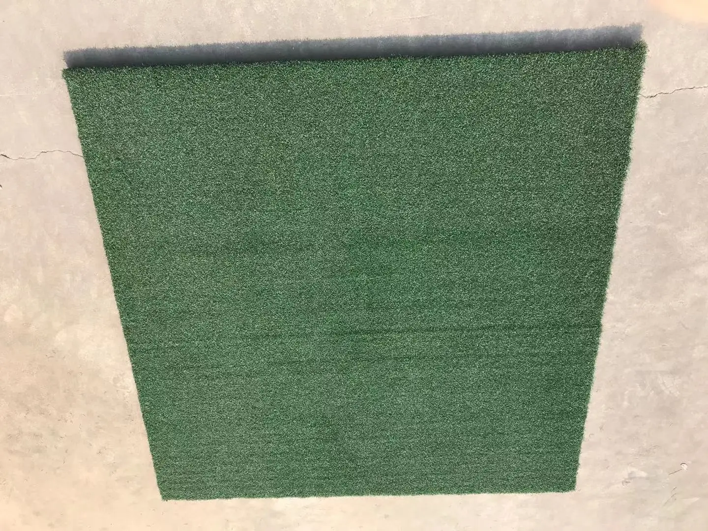 Factory manufacturer Golf chipping practice hitting mat with Rubber  Golf Training swing mat