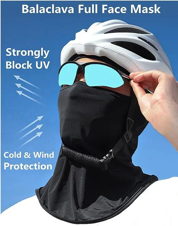 Factory Oem/Odm Cycling bike Mask motorcycle Neon Balaclava One Hole Ski Masks Windproof Fabric Custom Balaclavas skimask