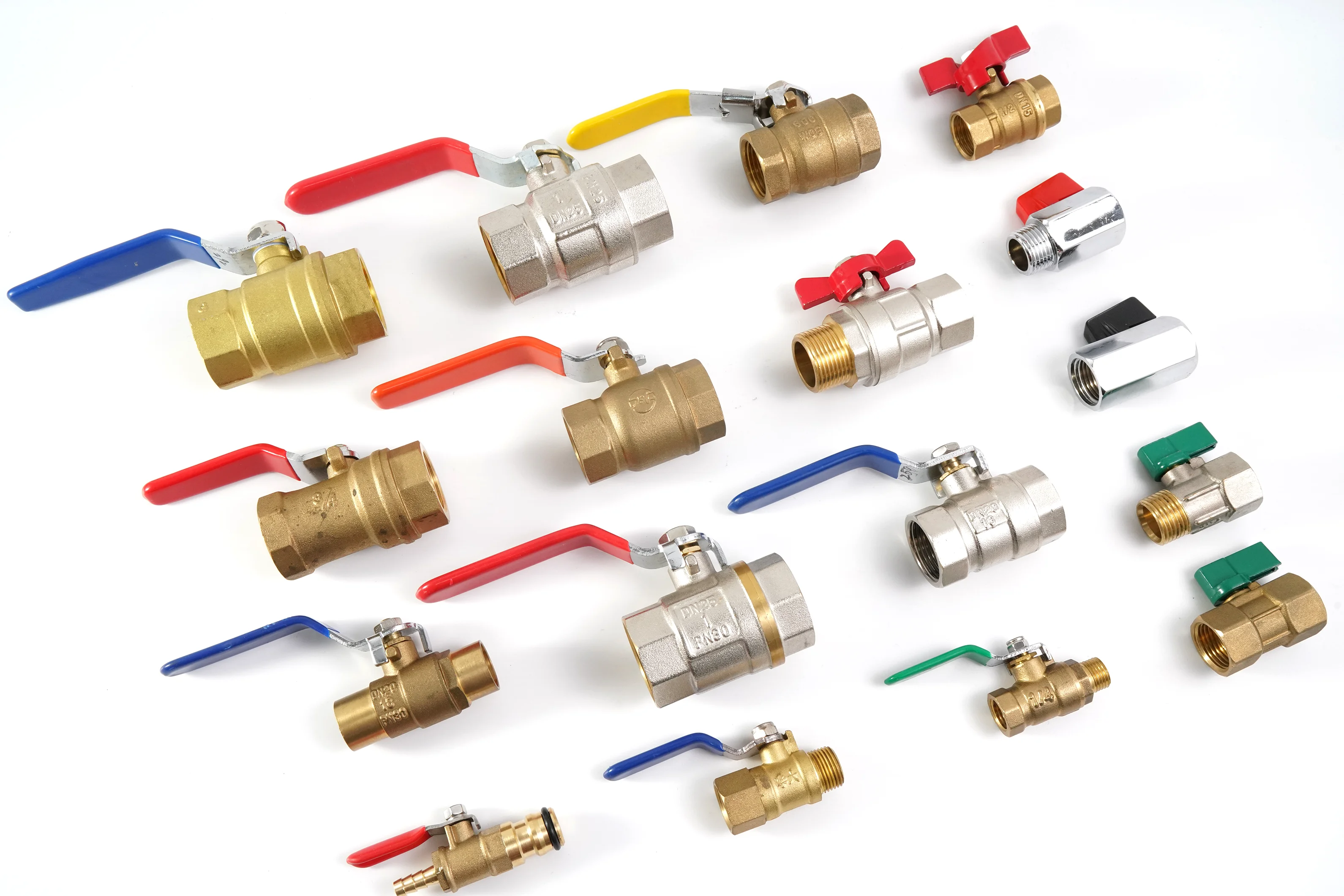 Cheap Price Factory Made Long Handle Water Oil Gas Threaded Connect Brass Forging Ball Valve