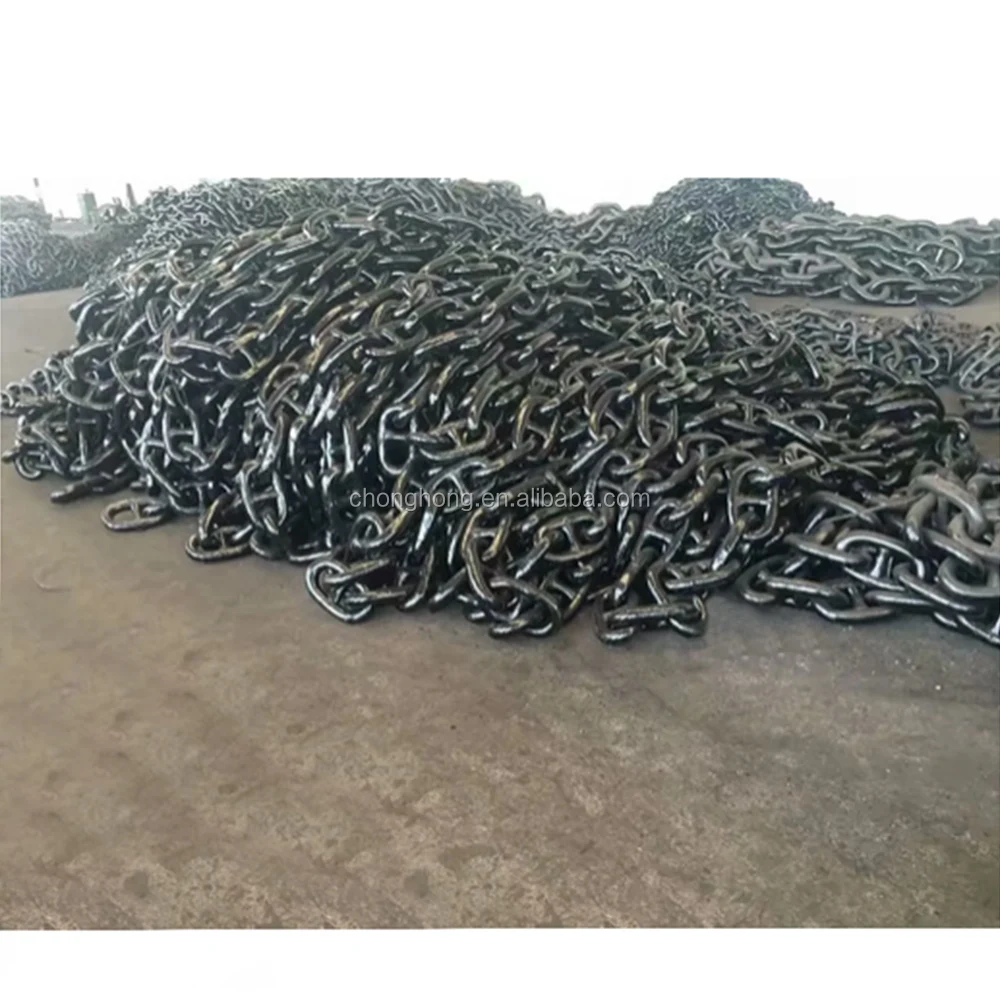 Stainless Steel Ship Chain Marine Anchor Chain Link Galvanized Stud Link Anchor Chain for Sale
