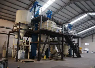 Stainless Steel Industrial Food Mixer Machine , High Speed Dry Powder Blending Line