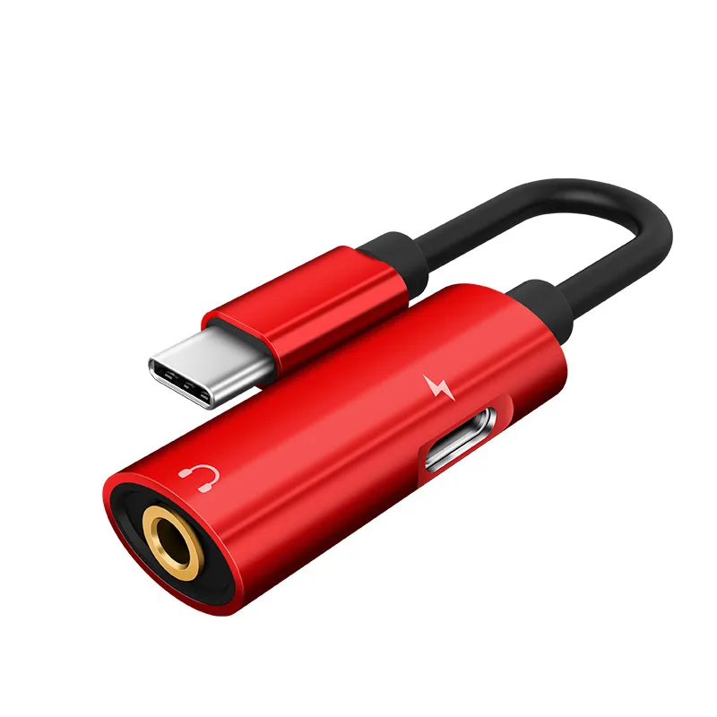 Hot selling OEM factoryusb-c 3.5mm car aux type c audio to 3.5mm cable  extension adapter type