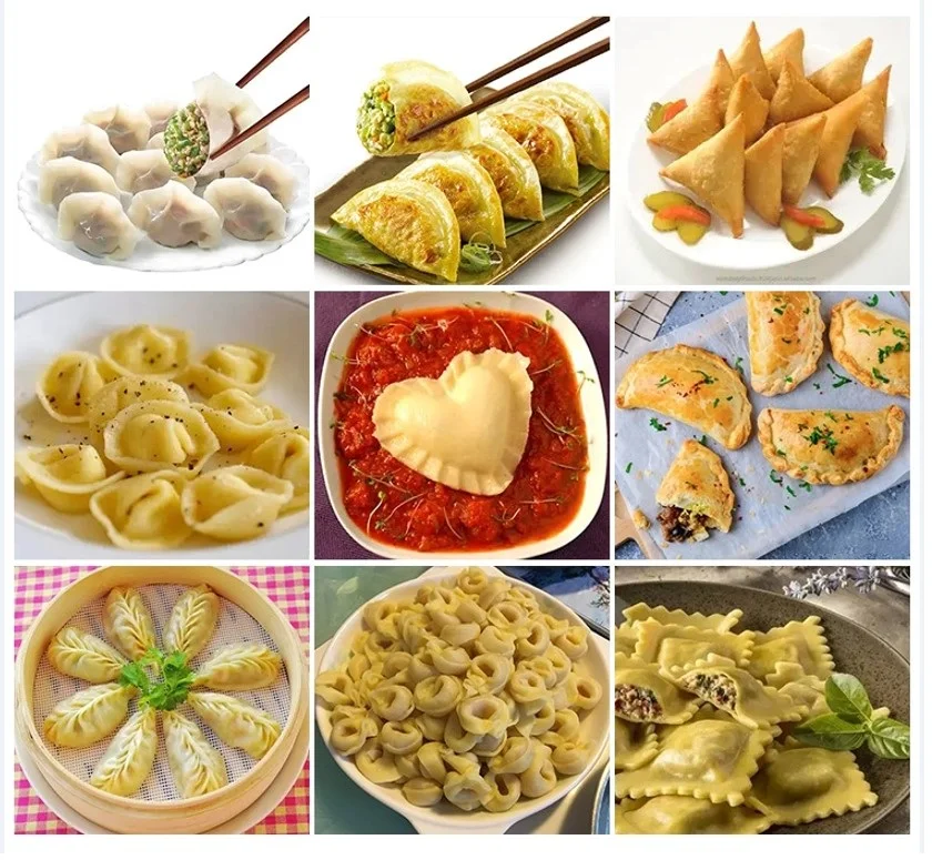 Dumpling bag empanadas machine automatic samosa patti making machine price
