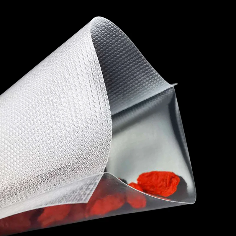 yunfeng Wholesale Household Embossed Packaging Food Fresh-keeping Bag Nylon Pe Vacuum Bag