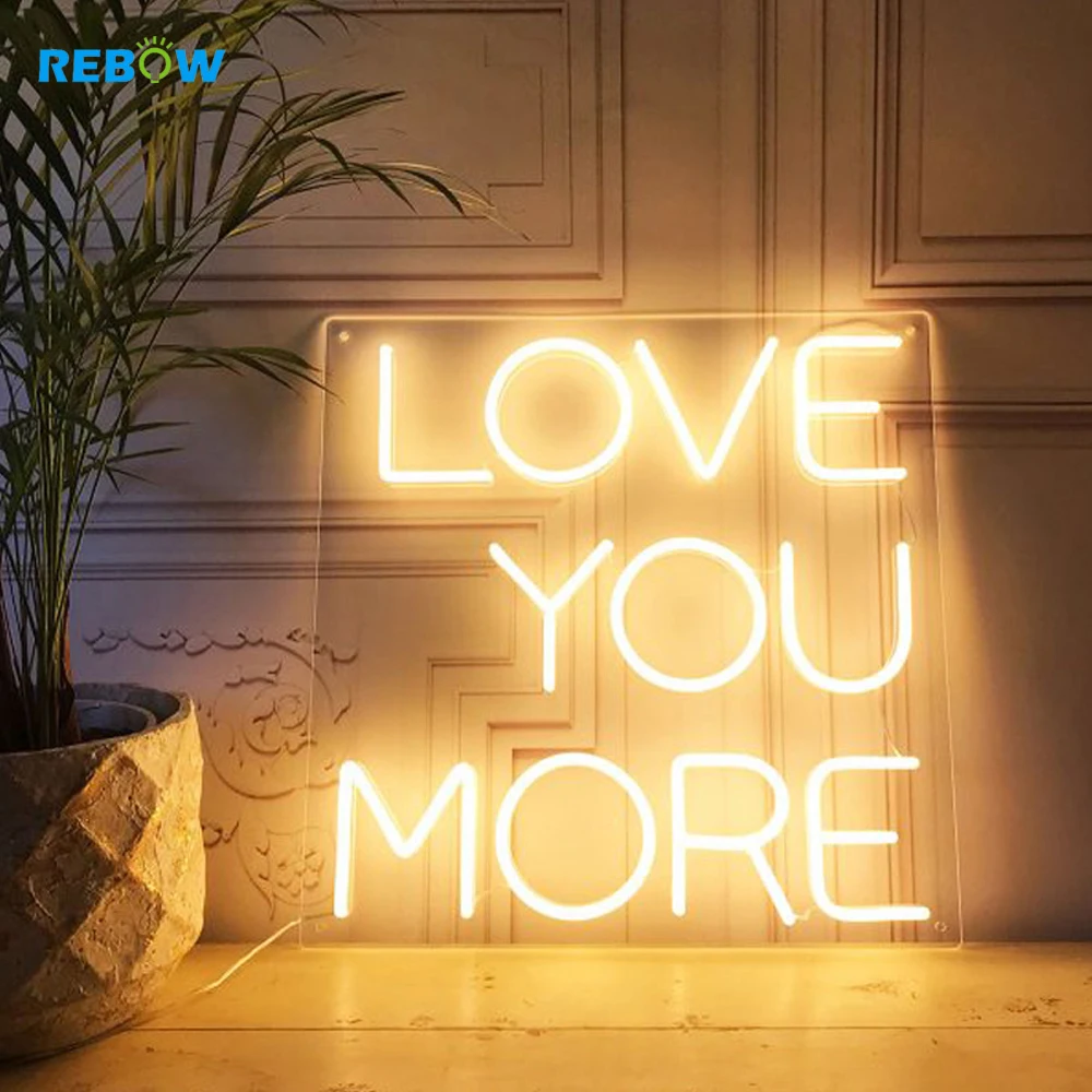 Dropshipping Outdoor Waterproof Lighting Decoration Light Letters Led Custom Neon Sign