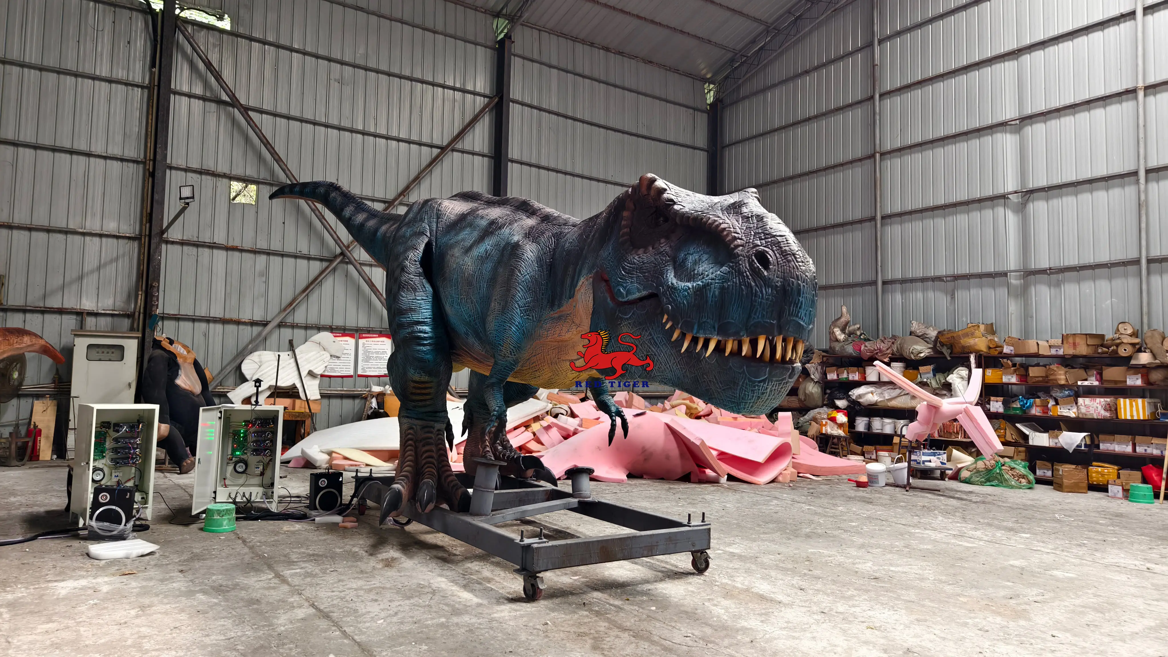 Дино парк реалистичный динозавр электронный juguetes de dinosaurio animatronico с открытым ртом сделано в Китае