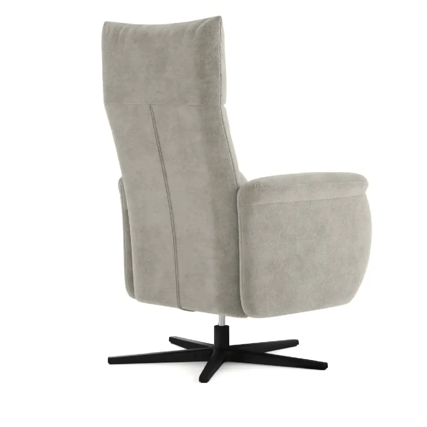 SANS Leisure Chair Swivel Push Back Chaise Chair Recliner Relaxation Chair for Home Office