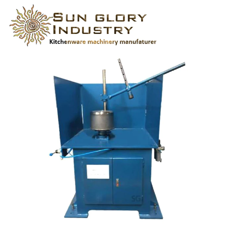 Sun glory manual sander sun ray bottom finishing sander for cookware cookware