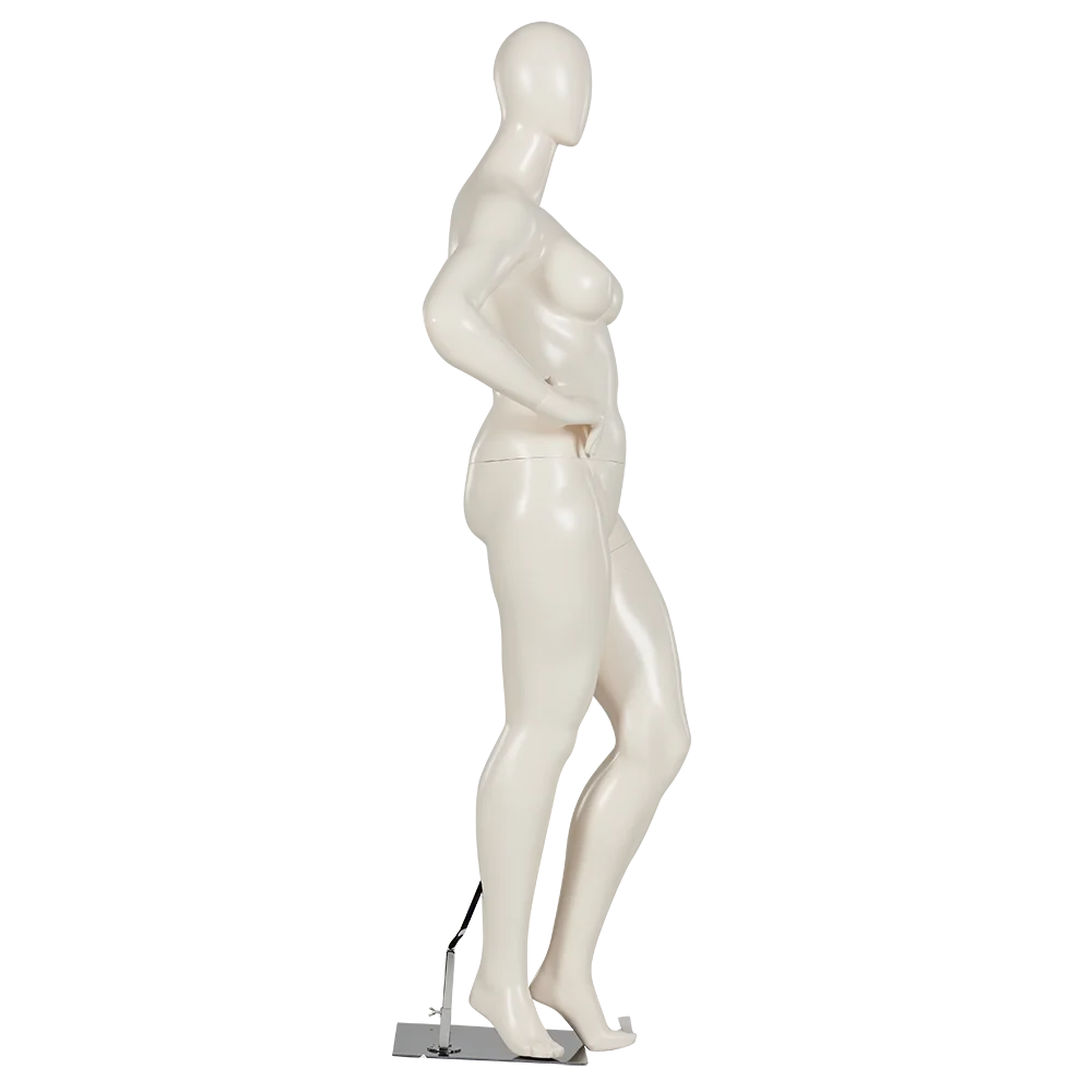 Wholesale akimbo manikin women full body mannequin female plus size mannequin