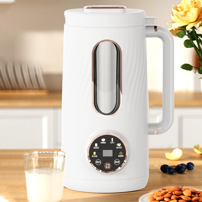 RANBEM Large Size 32oz Glass Jar Soya Milk Making Machine Plant Based Almond Milk Maker Machine & Nut Soy Milk Maker