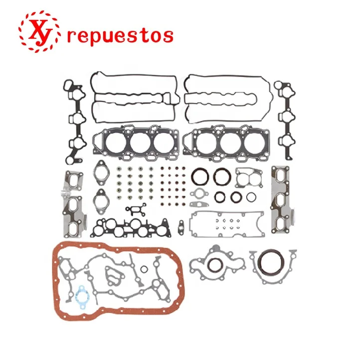 автозапчасти двигателя Repuestos al por mayor Mazda 929 V6 3,0 JE-27 DOHC 24V с полным набором прокладок 18AL2-10-271