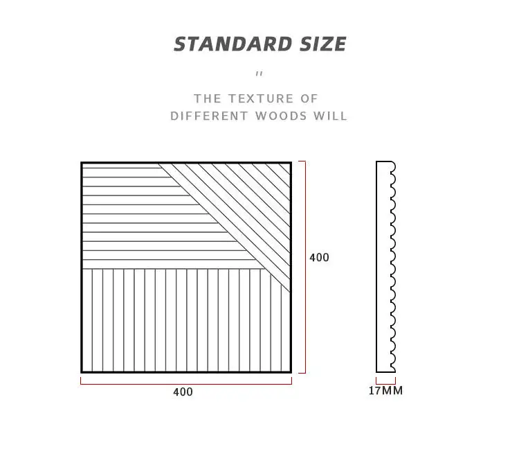 MUMU Decor Cladding Sheet, Exterior Interior Decorative Wood Wall Panels for Commercial Design