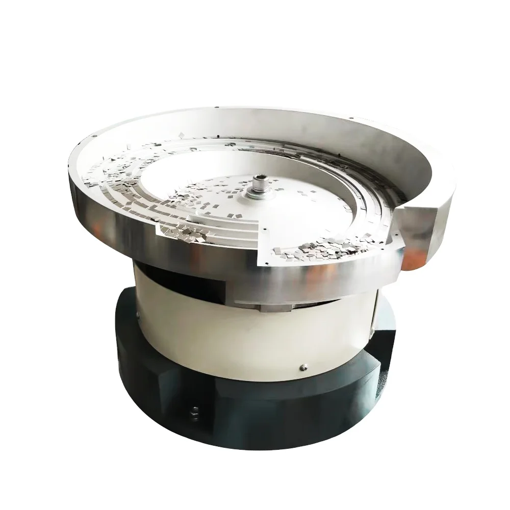 High accuracy parts feeding system customized durable vibratory bowl feeder for pins