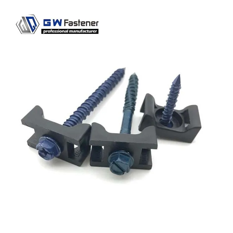 Blue Slotted Hex Washer Head Concrete Screw Concrete Anchor Tapcon Anchor Screw