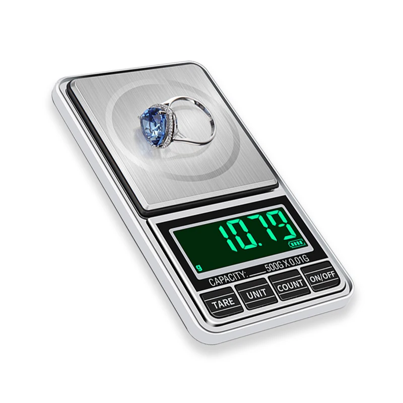 wholesale 300g 500g X 0.01g Mini Digital Scale Pocket Scale Weighing Pocket Jewelry Electronic Scale