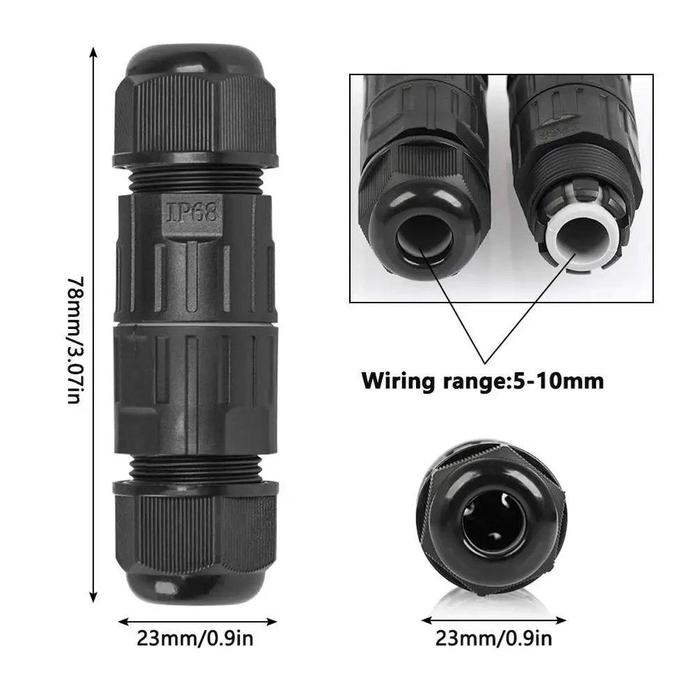  Промышленный Кабельный соединитель 3 Pin PG13.5 20A 250V IP68 водонепроницаемый винтовой замок электрический провод адаптер кабель промышленная