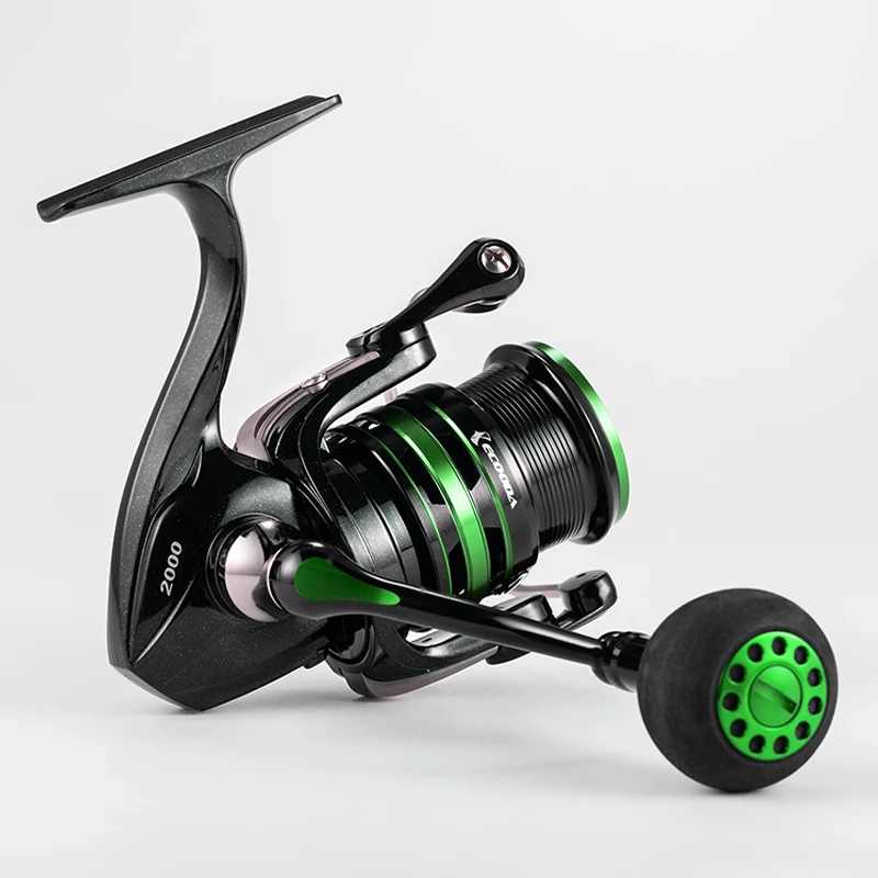 ECOODA Black Thunder Series Spinning Fishing Reel 2000/3000/4000/5000 Jigging Reel