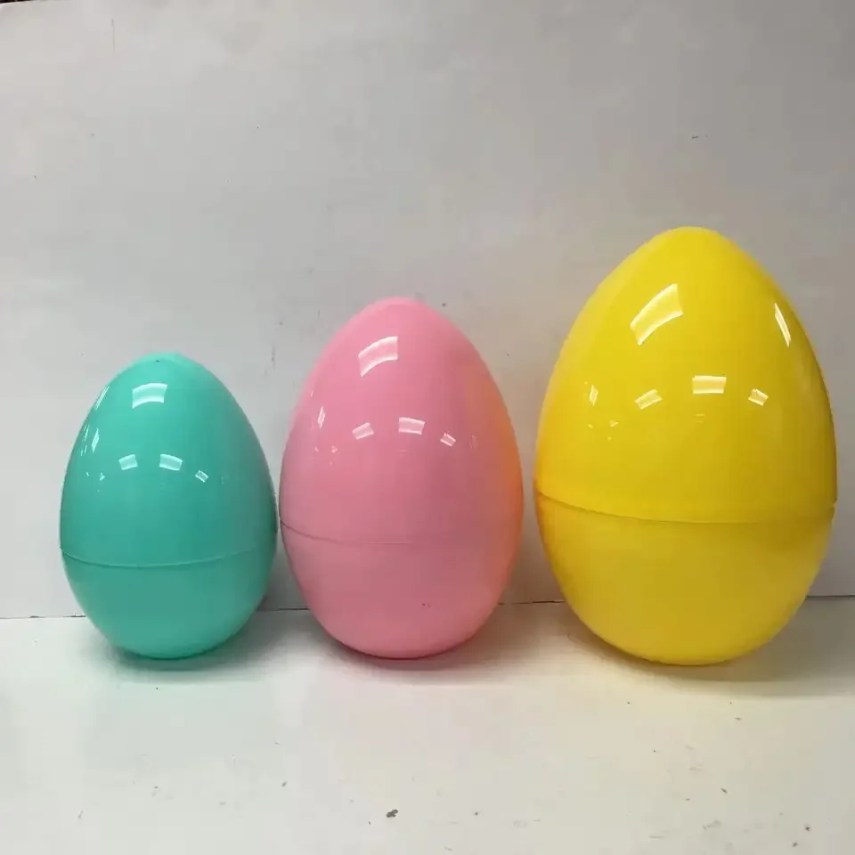 Jumbo 30 cm Plastic Easter Eggs 30cm 25cm 20cm 15cm Easter Egg Large Easter Egg