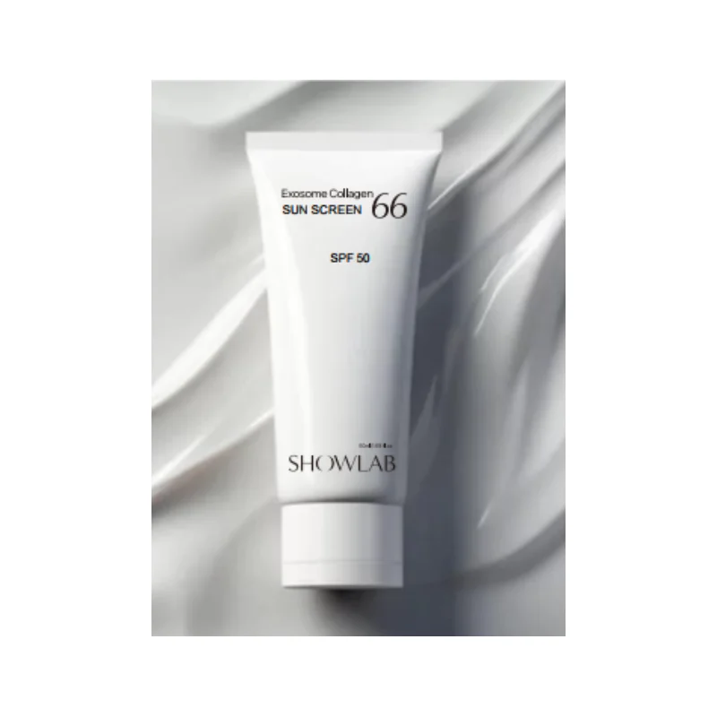 sunscreen spf 50 Best Quality Made In Korea Natural Beauty Exosome Collagen 66 SUNSCREEM korean sunscreen tube type