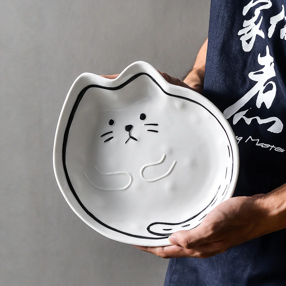 New Design Ceramic Porcelain Dinnerware Plates Bowl Dinner Set Tableware Enamel Sauce