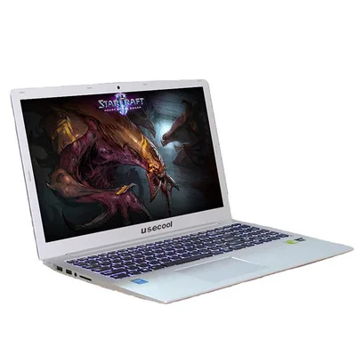 15.6inch Core I7 metal gaming laptop computer 16GB or 8GB RAM 512GB or 256GB SSD + optional 1TB HDD IPS creen notebook