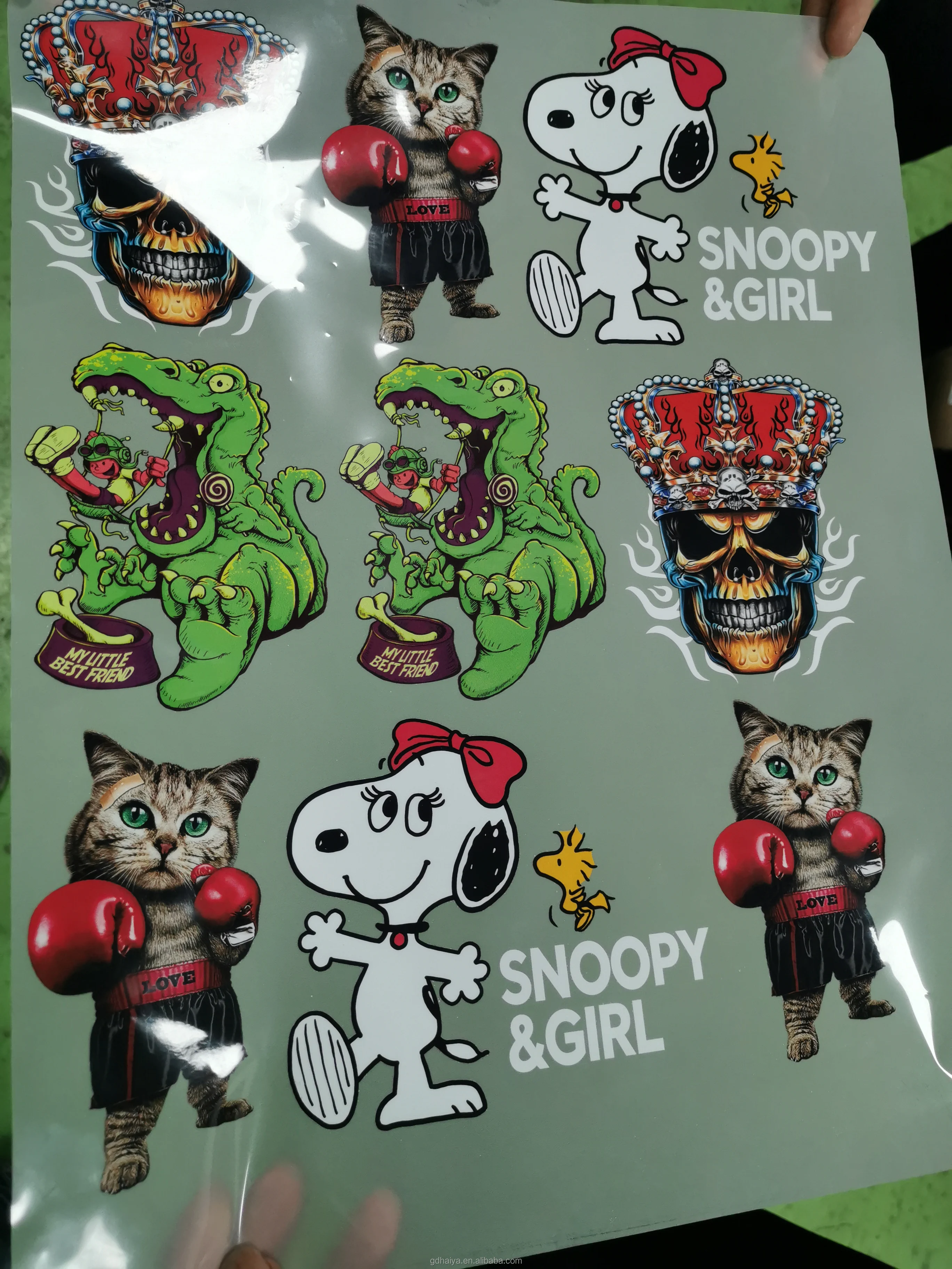  Холодный пилинг ПЭТ пленка для струйного принтера на футболке ткани одежды