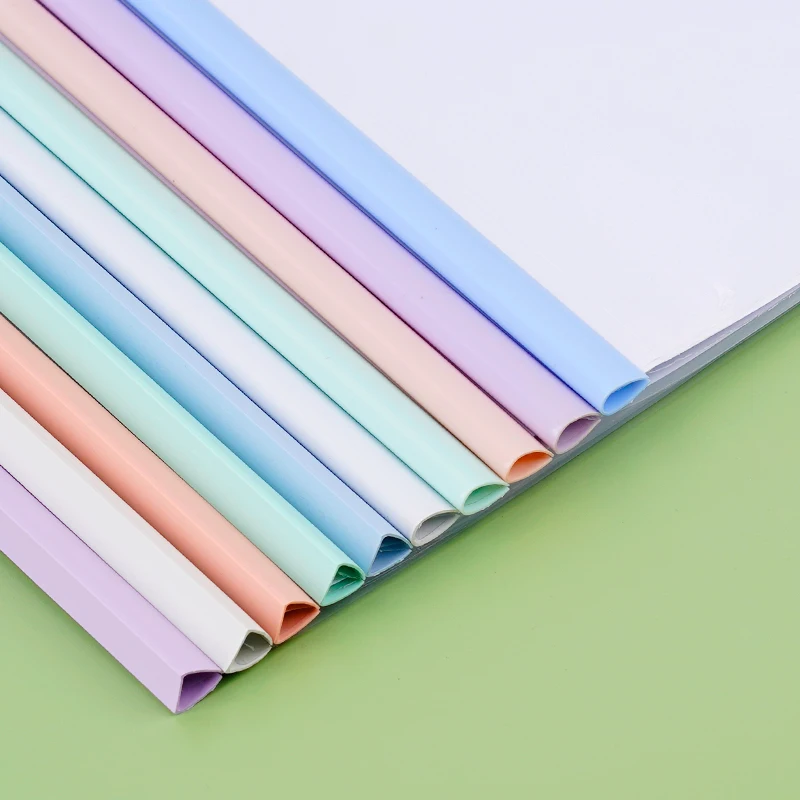 Plastic File Clip Compressor Bar Information folder poster KT board binder A4 clip poster hanger strip folder