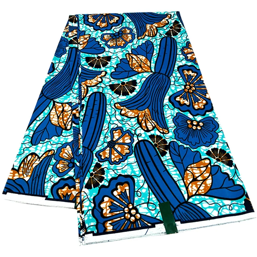 Beautiful Batik Textile Bride Dresses Home textile African Print Cotton Super Block Wax Ankara Fabric