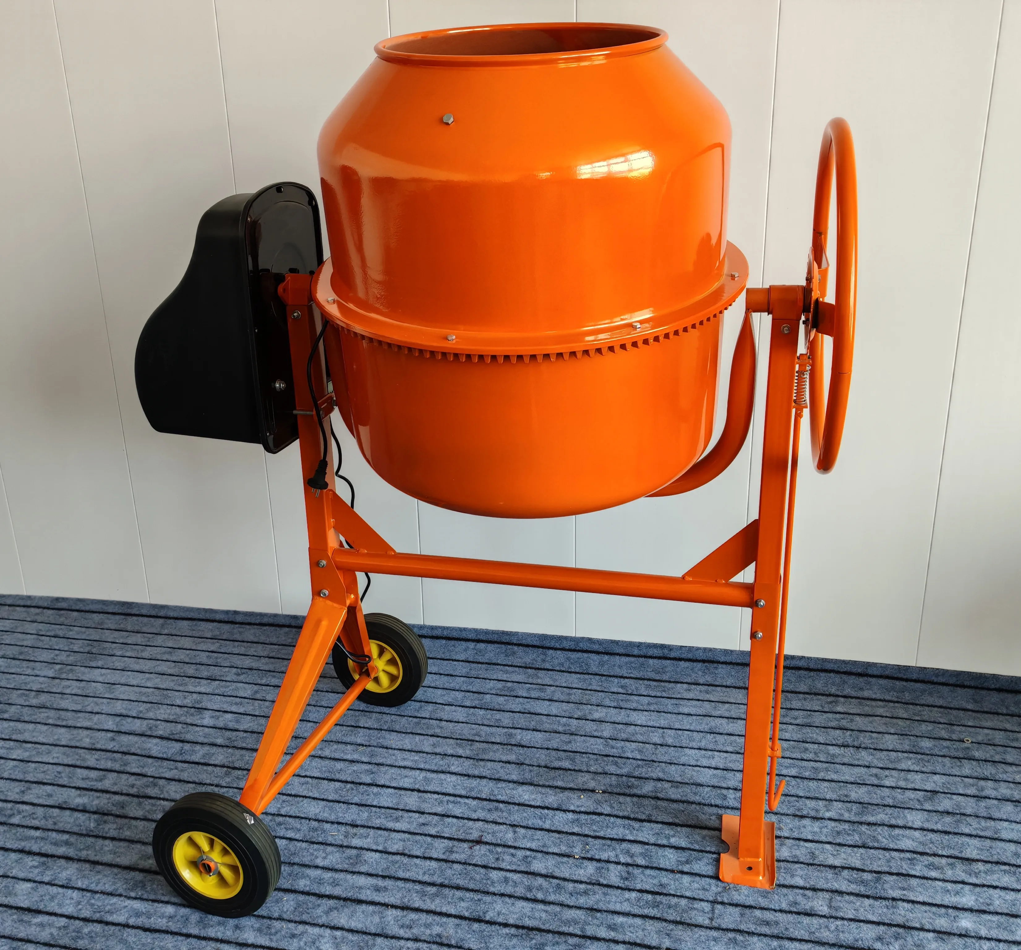Portable Engineering Construction Compact Electric Motor Concrete Mobile Cement Mixers Machine