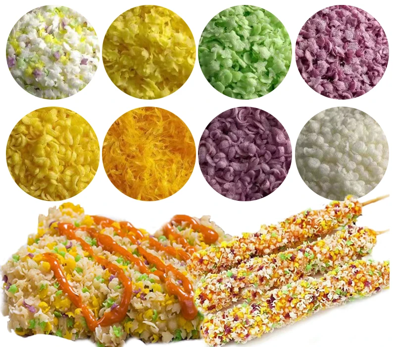 Hot sale industrial bread crumbs snack food bread crumbs making machine production line