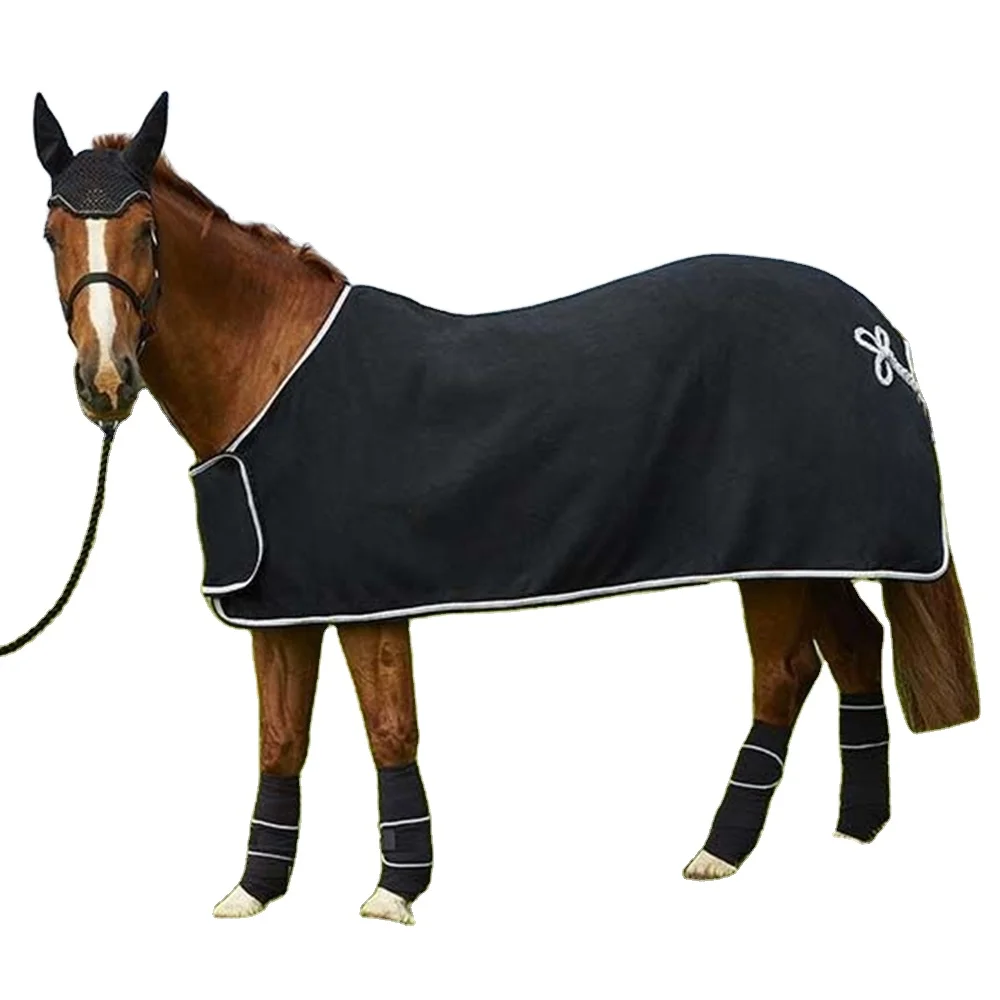 2023 New Style Standard High Quality 210D Fabric Sheet Fleece Blanket Horse Rug for Winter