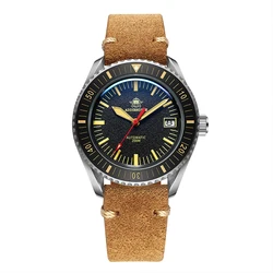 Мужские популярные спортивные механические часы addiesdive в стиле ретро, Водонепроницаемость 200 метров, мужские часы с автоматическим механическим механизмом NH35A