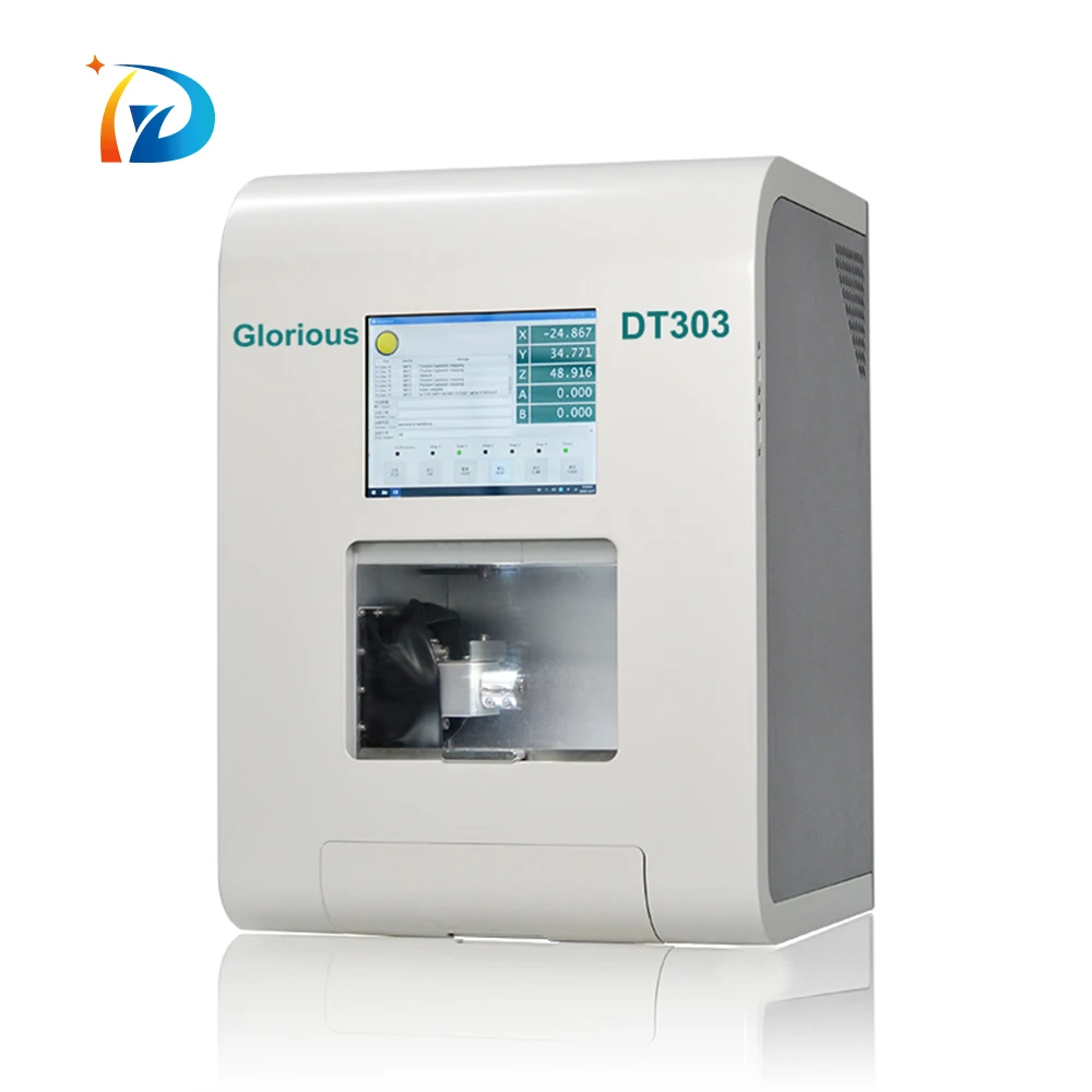 4axis dental cadcam milling machine for Titanium column disc