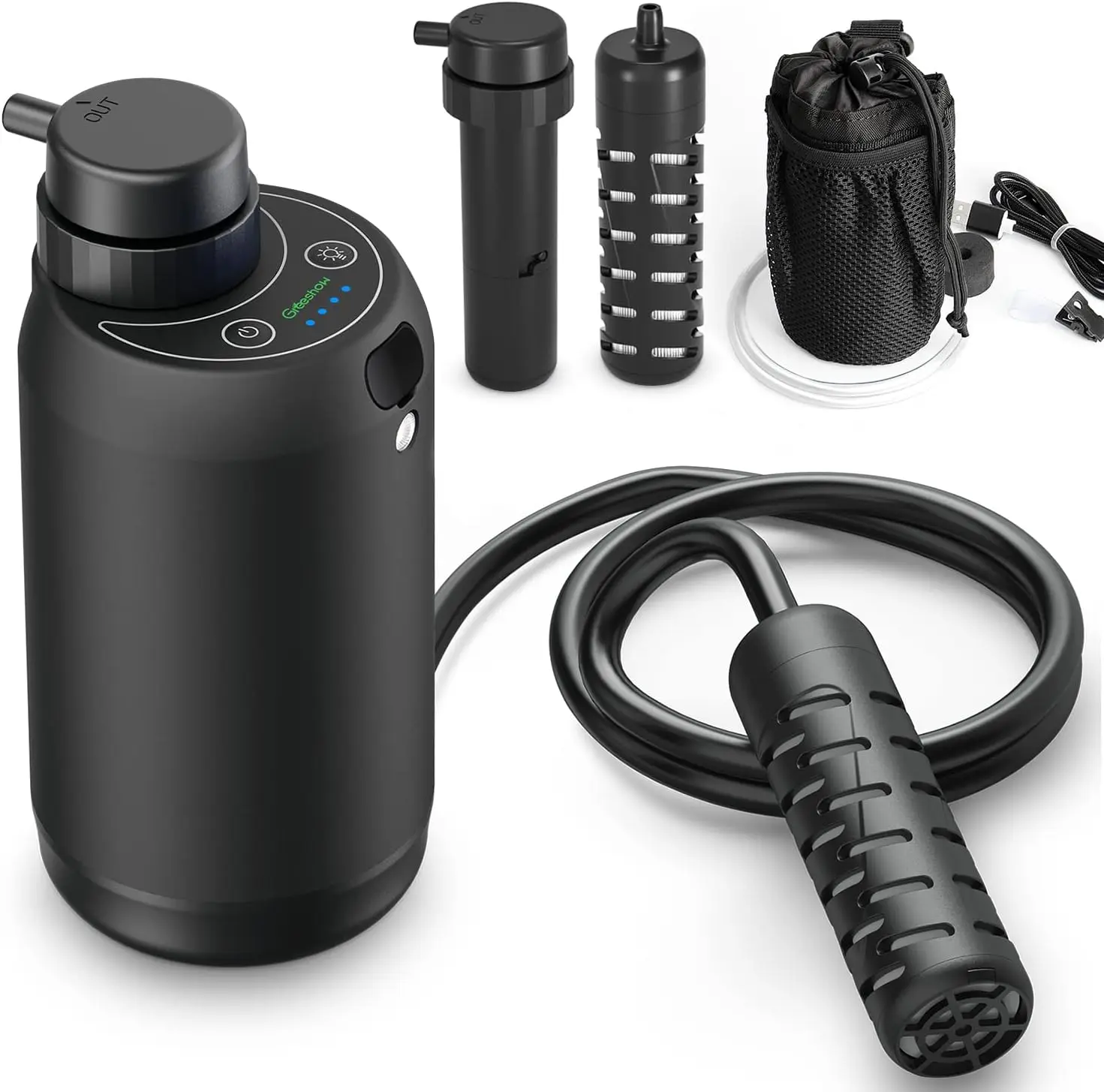 0.01 microns ultra filtration portable comping water filter Outdoor emergency water filters purifier with OEM brand