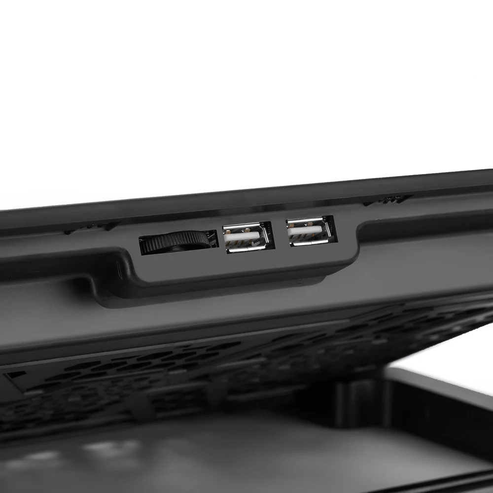 China Wholesale Adjustable laptop Cooler High-speed low noise  Cooling Stand with 6 fans