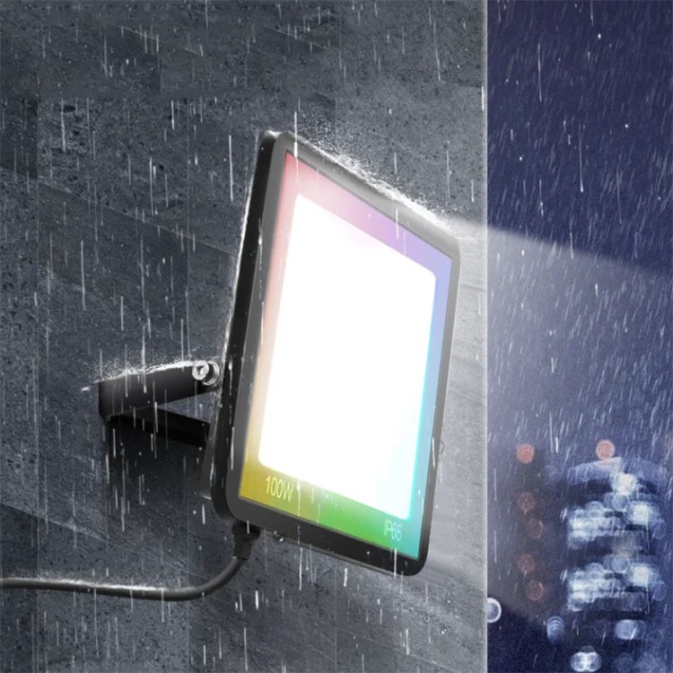 RGB RGBW Пульт дистанционного управления литье под давлением алюминиевый корпус прожектор 50 Вт 100 150 200 светодиодные прожекторы IP66