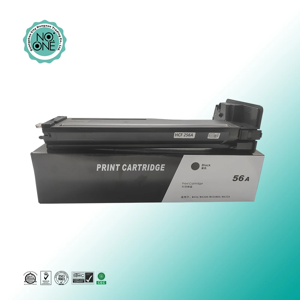 Compatible color toner cartridge CF256A CF256X 256A 56A 57A 257A CF257A CF257X For HP Laserjet M436nda M436n M 436 Toner Powder