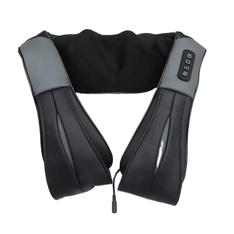 HUIFAN  12V2A Neck and Shoulder massager Shiatsu neck Massager Shawl with infra red