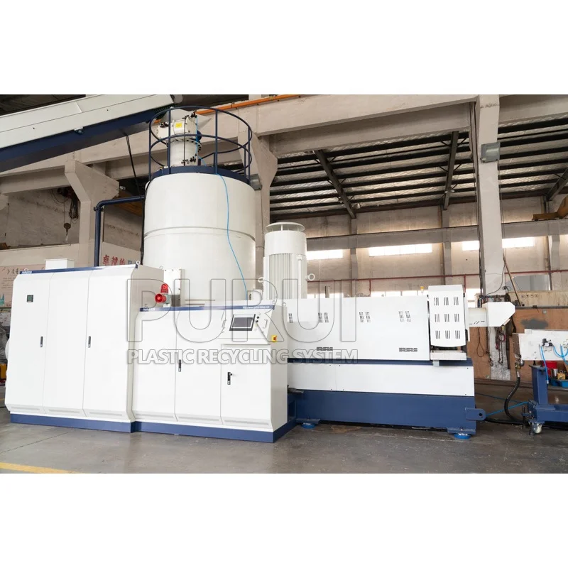 China machine manufacturer pet flakes recycling pelletizing machine plastic pelletizer pet granulators