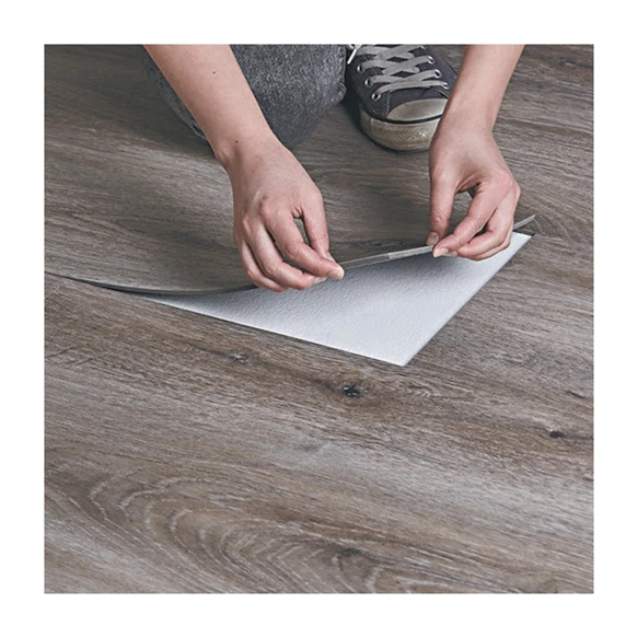 Waterproof Fireproof LVP Wood Grain Glue Down PVC Flexible LVT Luxury Vinyl Plank Glued No Click Dry Back Flooring