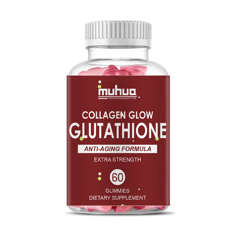 Wholesale and OEM processing at the source factory to support immune and antioxidant skin whitening, glutathione gummies