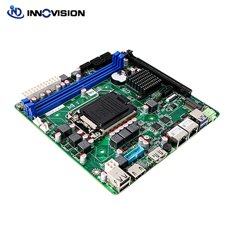 Новая оригинальная материнская плата NAS 6sata3. 0 8th 9th i3 i5 i7 1151 mini ITX Промышленная плата с 2 слотами Nvme