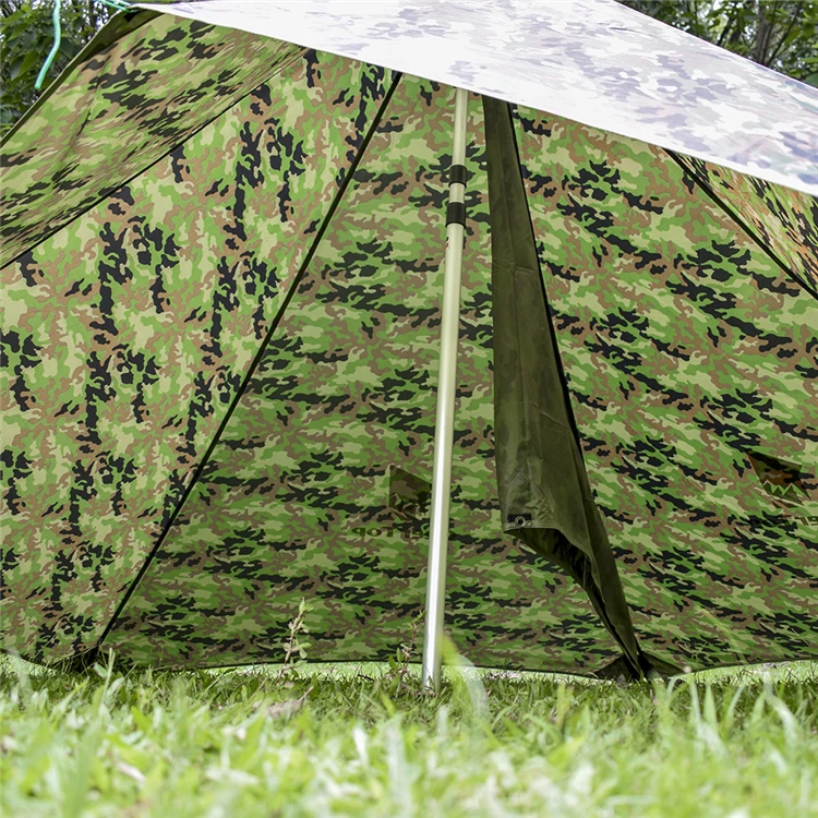 Geertop 2-4 person ultralight waterproof hammock tarp outdoor canopy camping cover shelter /beach tarp sun shelter