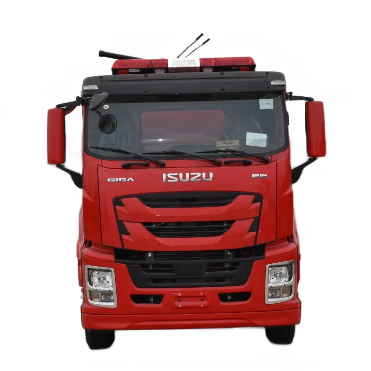 ISUZU GIGA Single row Heavy-duty Japanese truck 8*4   Brigade Vehicle 20000L water tank Roll Shutter  Fire Truck