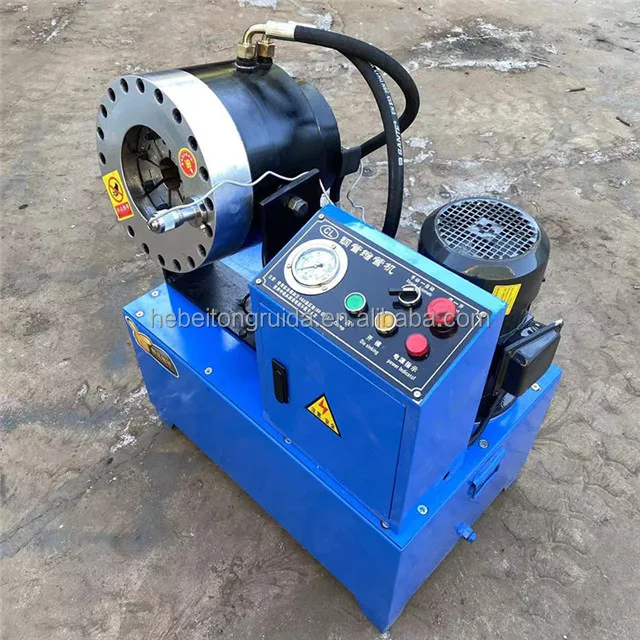 Steel pipe and pressure pipe of electric pipe shrinking machine