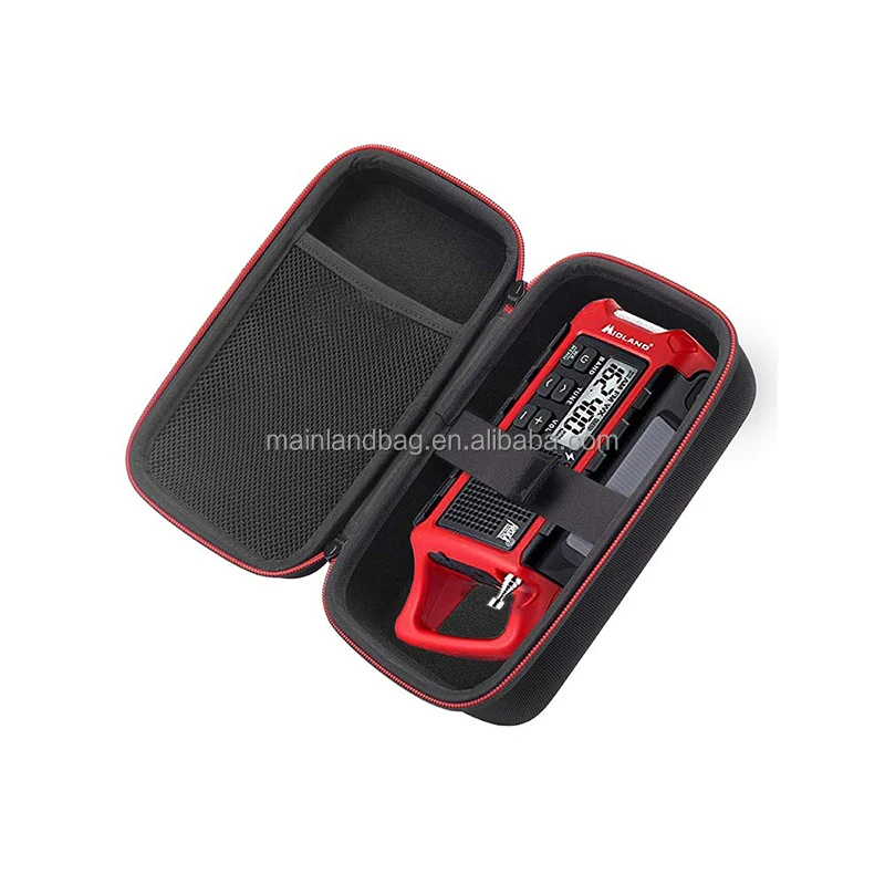 Free Sample  Two Way Radio Carrying Case, Carrying Pouch Compatible Walkie Talkies Outdoor Storage Travel Handbag