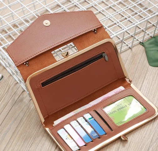 RTS Sctock Fashion PU Purse Rivet Clutch bag Evening Stars Women Wallet