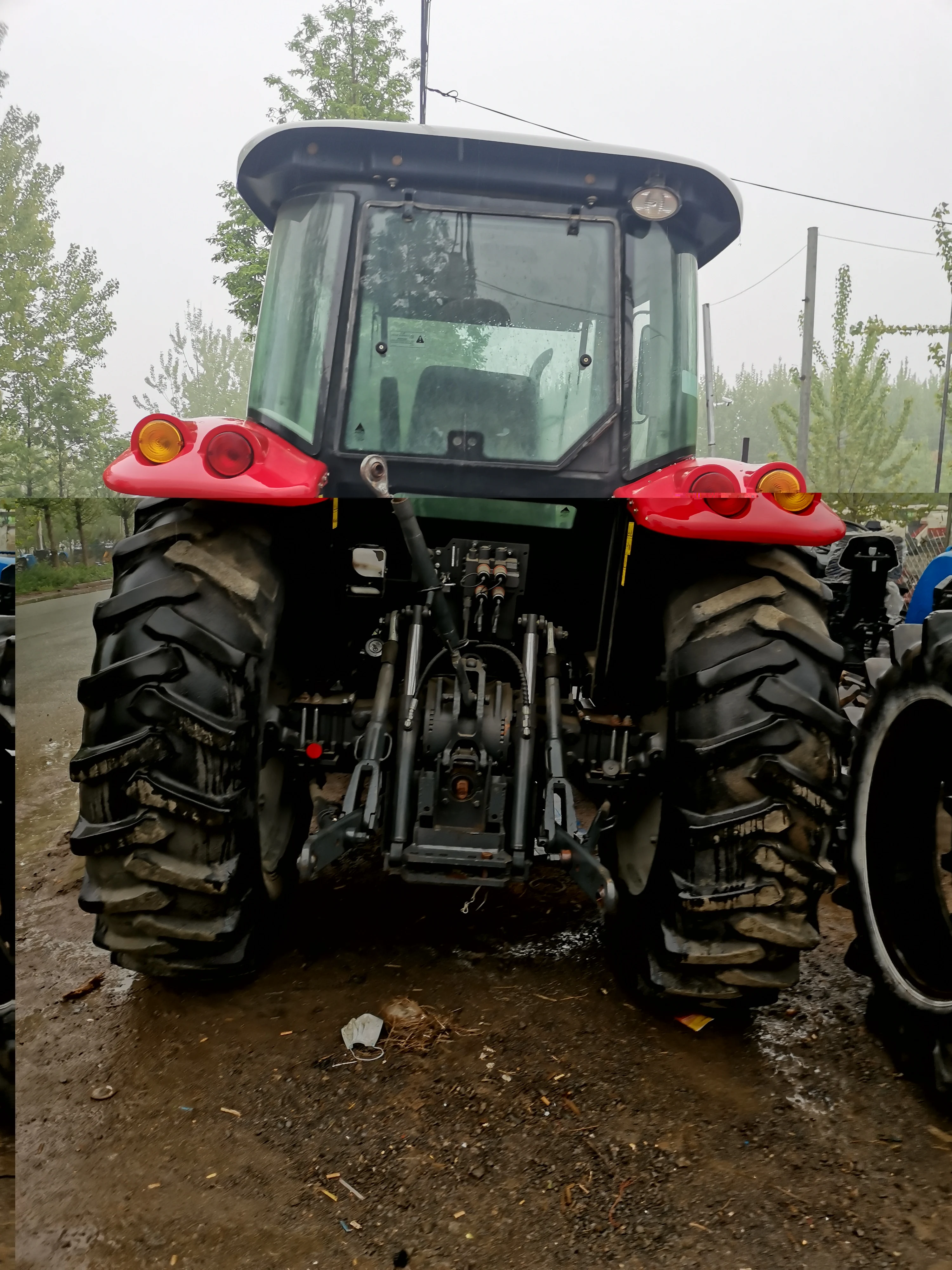 120h 4WD трактор MF1204 Лучшая цена и высокая производительность б/у сельскохозяйственный на продажу