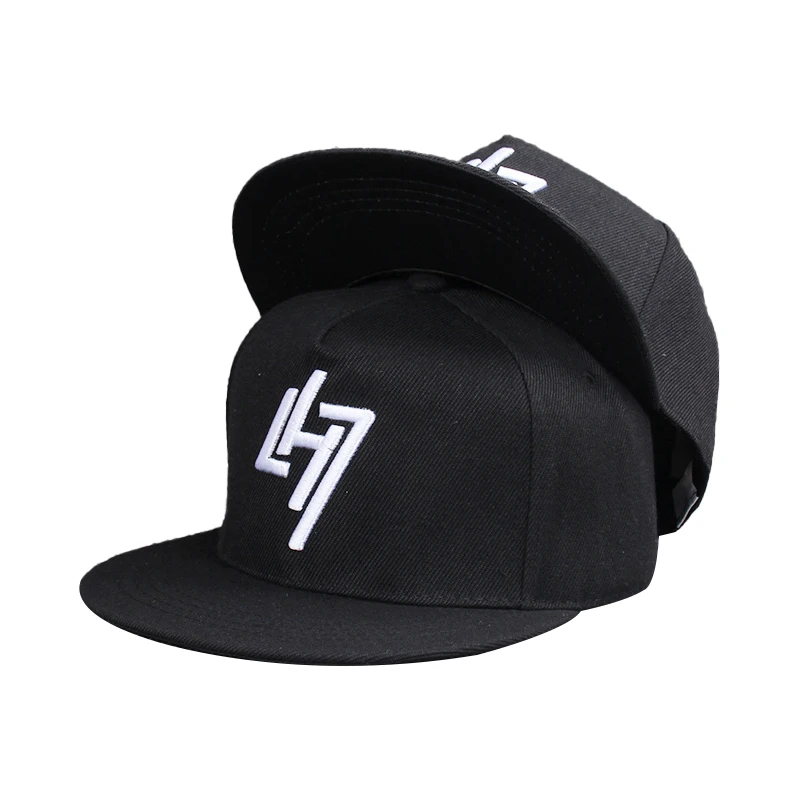 Free logo design 5 panel structured blank snapback gorras planas